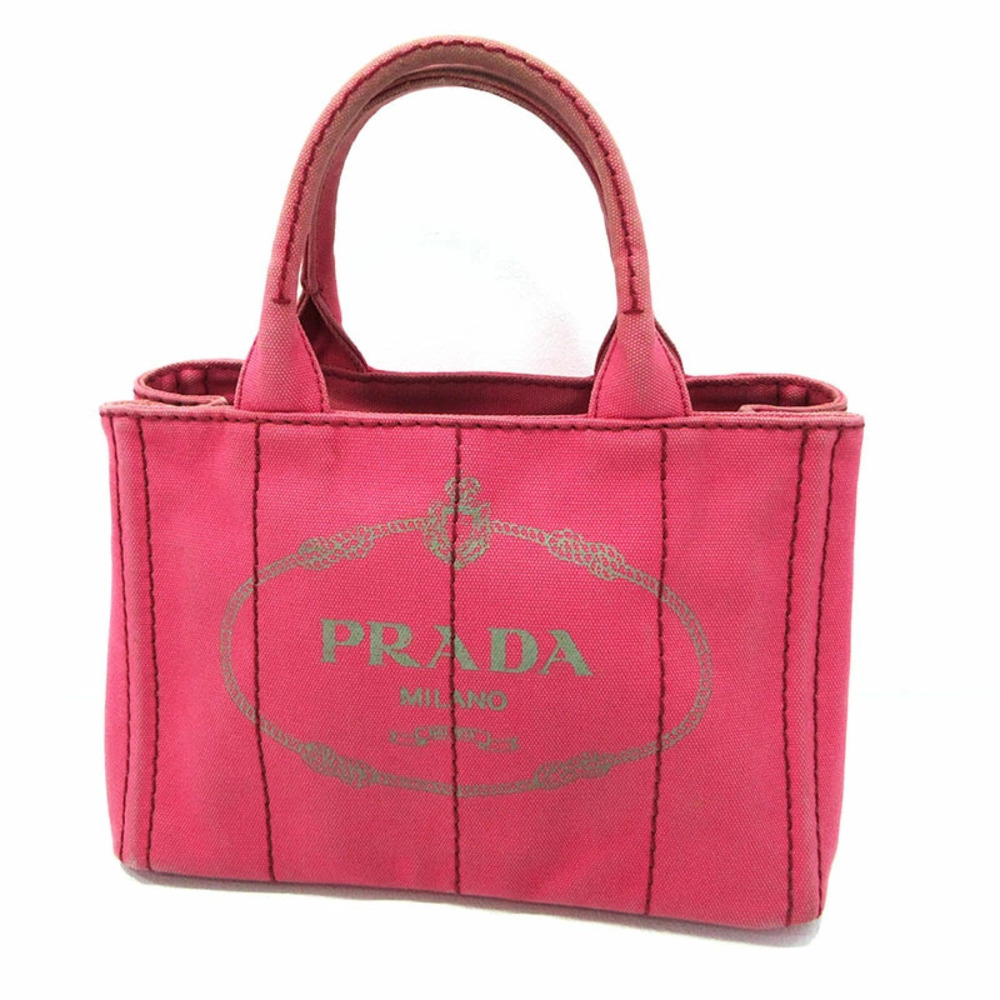 Prada Tote Tessuto Saffiano Bag Pink